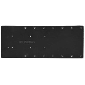 Sea Brackets 20 Straight Trolling Motor Plate  Black SEA2325BLK