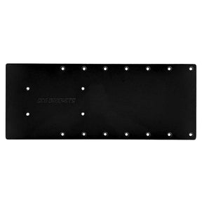 Sea Brackets 20 Straight Trolling Motor Plate fGarmin Kraken  Black SEA2303BLK