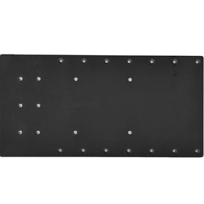 Sea Brackets 20 Straight Trolling Motor Plate fMinn Kota Quest  Black SEA2310BLK