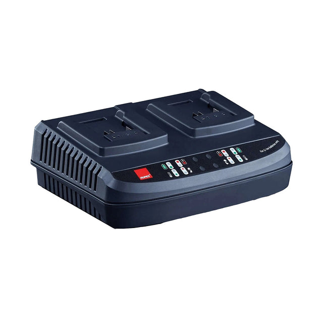 RUPES Dual Battery Charger fiBrid HLR15  HLR21 Batteries wLED Indicators 9HC185LT