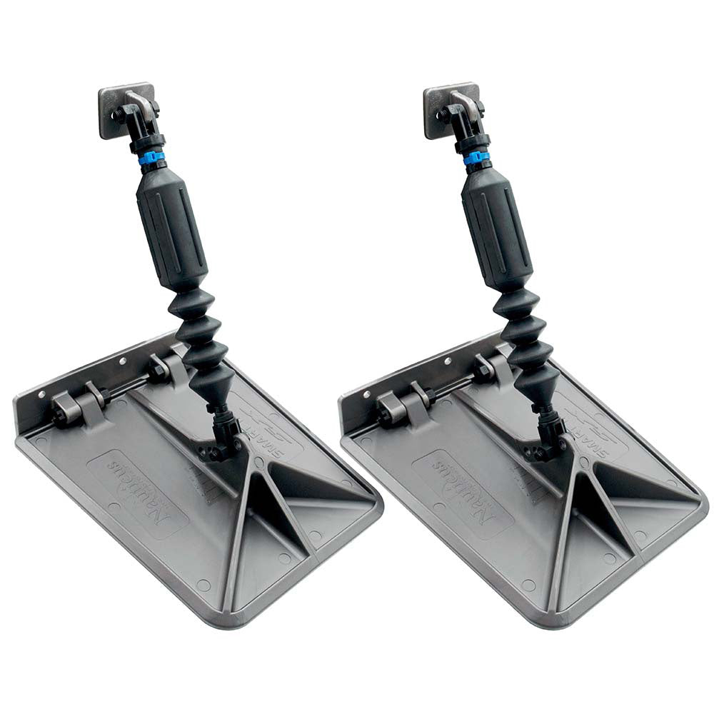 Smart Tabs SX Trim Tabs by Lectrotab 95 x 10 f1216 Boats w40lb Actuators  4080HP  Gunmetal Grey SXG951040