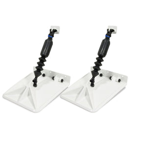 Smart Tabs SX Trim Tabs by Lectrotab 95 x 10 f1315 Boat w30  40HP  White SXW951030