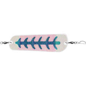 LuhrJensen Money Roll Flasher  814  Pearl Blue Skeleton 58600081760