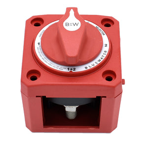 Bluewater Off12Both Battery Switch  Surface Mount  Red 980000711