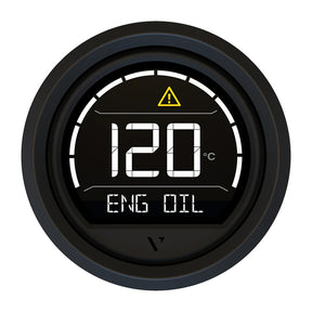 Veratron VL Digital 52 wTriangular Black Bezel B00205701
