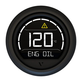Veratron VL Digital 52 wRound Black Bezel B00205702