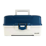 Plano ThreeTray Tackle Box  BlueWhite P000405