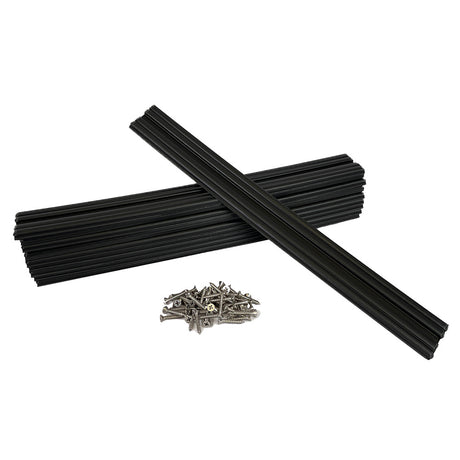 Caliber Marine Slides 15x15 Black 10Pack 23030