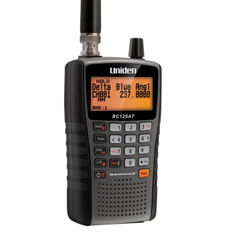 Uniden BC125AT FeatureRich Analog Handheld Scanner BC125AT