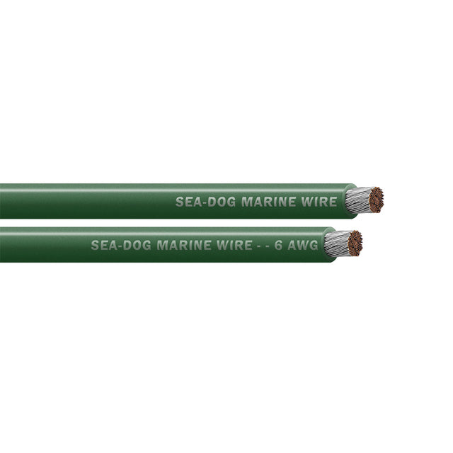 SeaDog 6 AWG Green Battery Cable  500 8006047