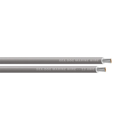 SeaDog 12 AWG Grey Primary Wire  1000 8012119