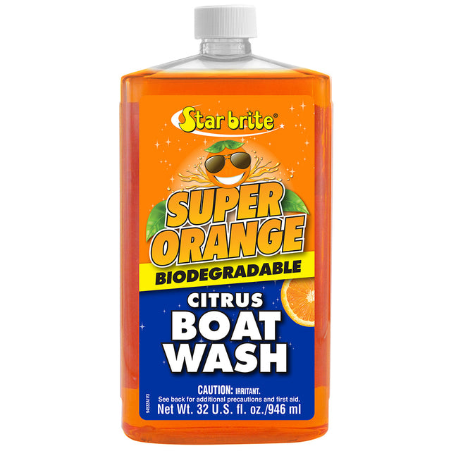 Star brite Super Orange Citrus Boat Wash Concentrate  32 oz 94532