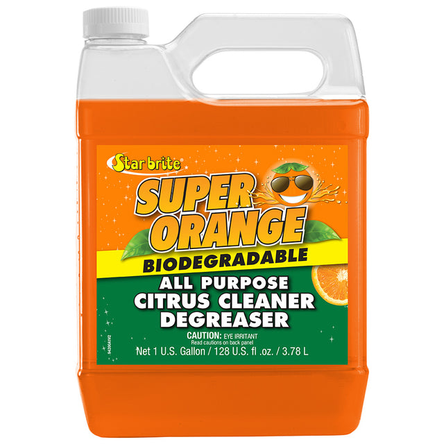 Star brite Super Orange All Purpose Citrus Cleaner Degreaser  1 Gallon 94200