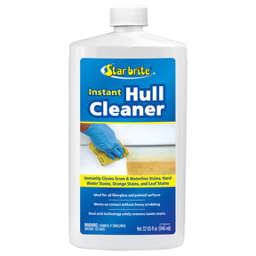 Star brite Instant Hull Cleaner  Wipe On Rinse Off Formula  32 oz 81732