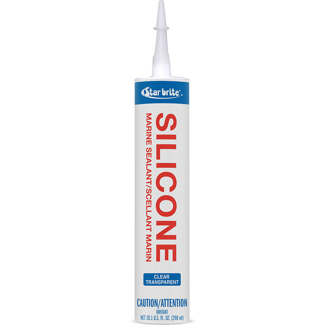 Star brite Marine Silicone Sealant  Clear  103 oz 82122