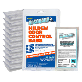 Star brite NosGUARD Mildew Odor Control Bags Slow Release System 25Pack 89924