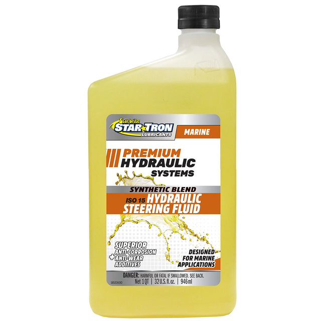 Star brite Hydraulic Steering Fluid  ISO 15 Marine Synthetic Blend  32 oz 18532