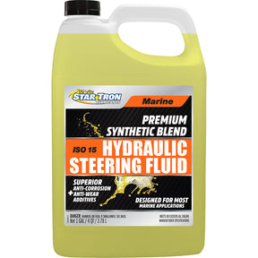 Star brite Hydraulic Steering Fluid  ISO 15 Marine Synthetic Blend  1 Gallon 18500