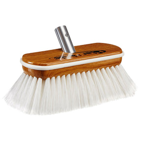 Star brite ExtendABrush Premium White Stiff Bristle Wash Synthetic Wood Block Brush  8 40172