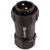 Scotty 2123 Marine Grade Plug  12V 2123