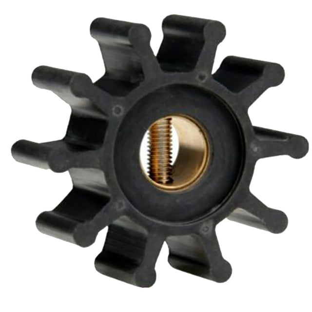 Jabsco Impeller Kit  Neoprene  10 Blade  2 Diameter x 78 Wide  Slotted Shaft Pin Drive  Brass Insert  1532 Shaft