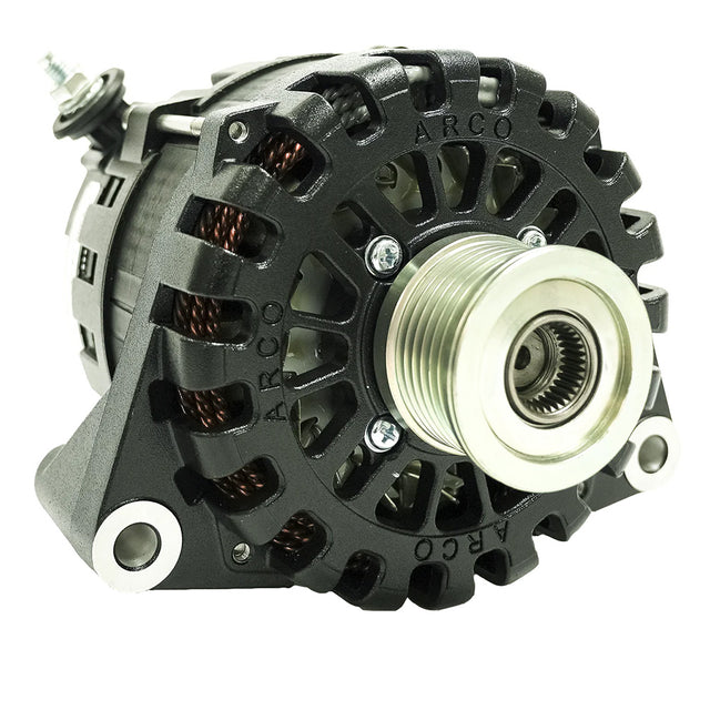 ARCO Marine Zeus A800048V 8kW Ford Transit Alternator wIsolated Ground  K6 Pulley 4610