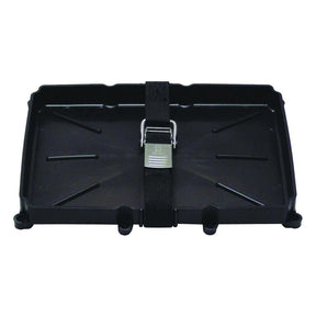 TH Marine 24 Series Battery Holder Tray wStainless Buckled Strap NBH24SSCDP