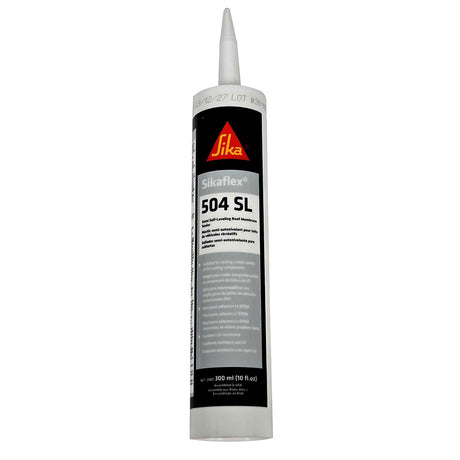 Sika Sikaflex504 SL Semi Leveling Roof Membrane Sealer  White  300ml 875379