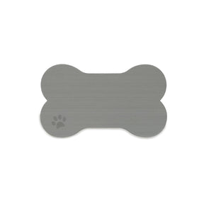 SeaDek Dog Bowl Mat  Storm GreyBlack  Small  12 x 21 6271390837
