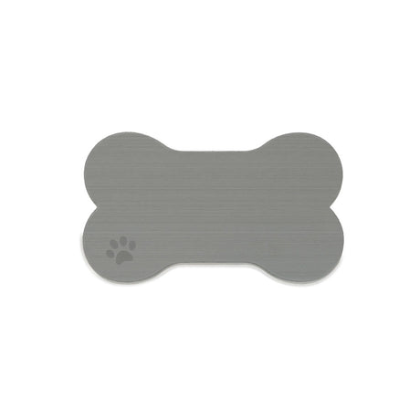 SeaDek Dog Bowl Mat  Storm GreyBlack  Small  12 x 21 6271390837