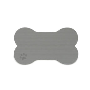 SeaDek Dog Bowl Mat  Storm GreyBlack  Medium  125 x 24 6271490837