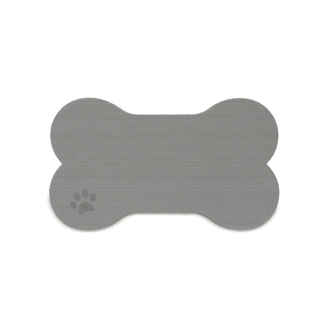 SeaDek Dog Bowl Mat  Storm GreyBlack  Medium  125 x 24 6271490837