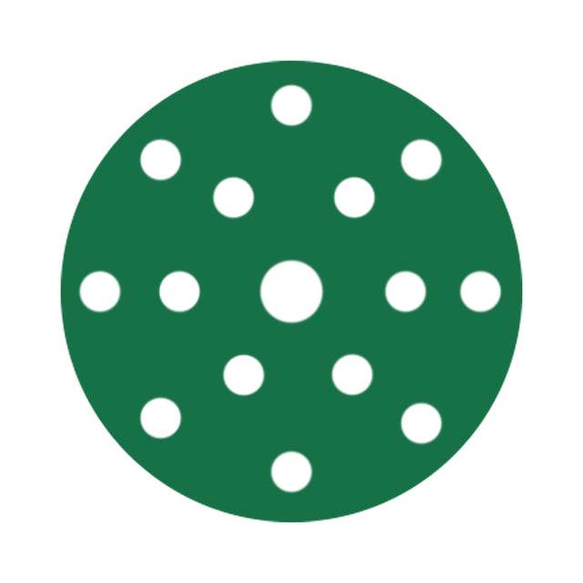 RUPES PROCUT Film Abrasive Discs 150mm 6  15 Holes  P800 Grit Box of 50pcs 945FD800