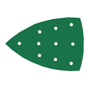 RUPES PROCUT Film Delta Abrasive Sheet 100mm x150mm 4 x 6  10 Holes  P80 Grit Box of 50pcs 945FA080