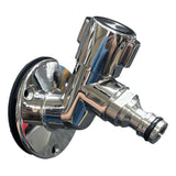 Flushmaster Quarter Turn Quick Connect Water Spigot  45Degree SMQCWS45