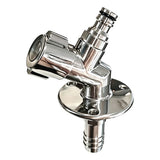 Flushmaster Quarter Turn Quick Connect Water Spigot  45Degree SMQCWS45