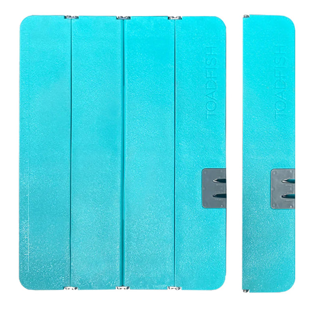 Toadfish Stowaway Folding Cutting Board wBuiltIn Knife Sharpener  Teal 5002