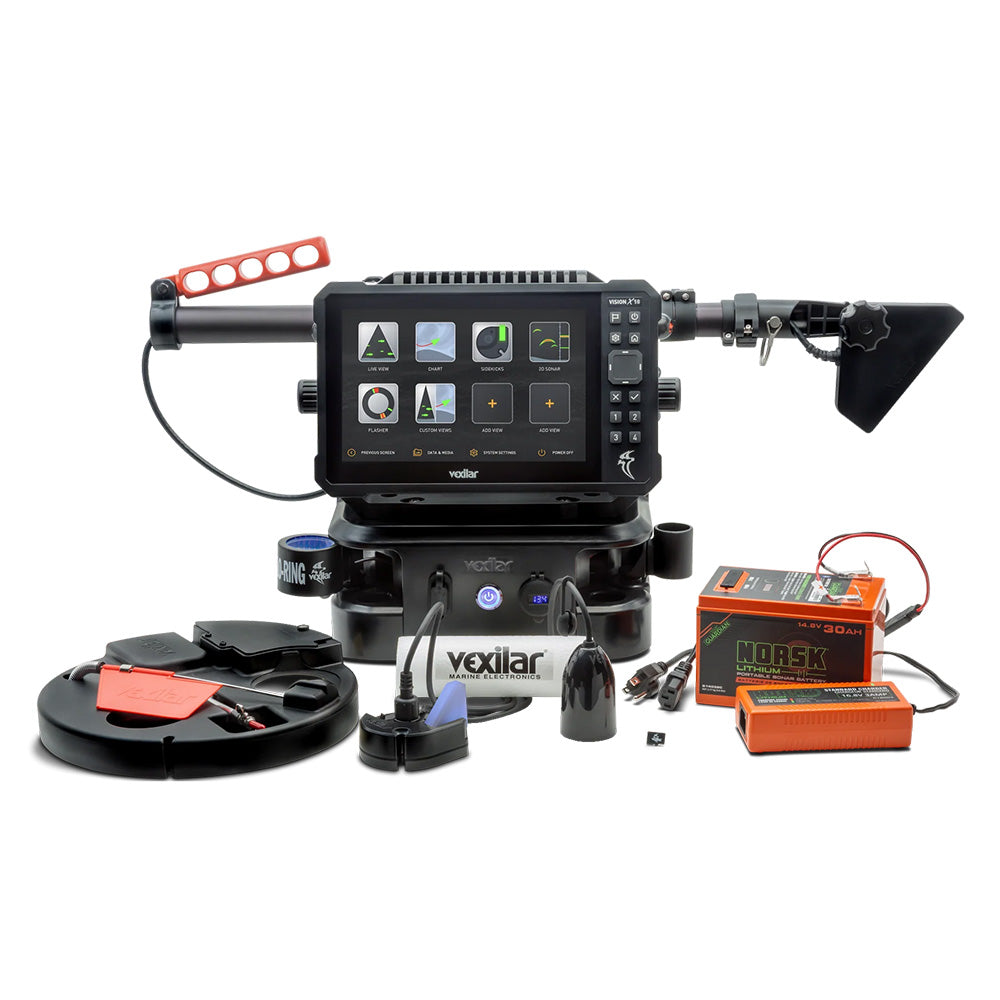 Vexilar Vision X10 Live View System Pro Bundle VX10PB