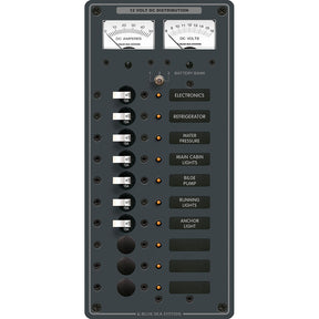 Blue Sea 8082 DC 10 Position Toggle Branch Circuit Breaker Panel 8082