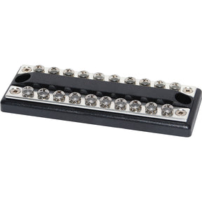 Blue Sea 2702 DualBus 100AMP Common BusBar 10 x 832 Screw Terminal 2702