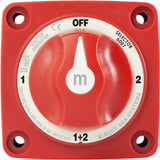 Blue Sea 6007 mSeries Mini Battery Switch Selector Four Position Red 6007