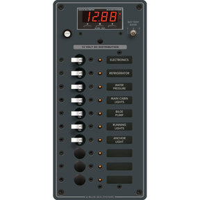 Blue Sea 8402 DC 10 Position wMultiFunction Meter 8402