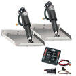 Lenco 12 x 12 Edgemount Trim Tab Kit wLED Indicator Switch Kit 12V 15110103