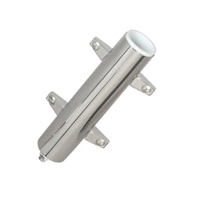 Lees Stainless Steel Heavy Duty Bulkhead Mount wSwivel Base  225 OD X 105 Tube RH570