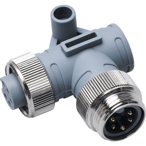 Maretron Mini 90 Deg Male to Female Connector ELBNMNF