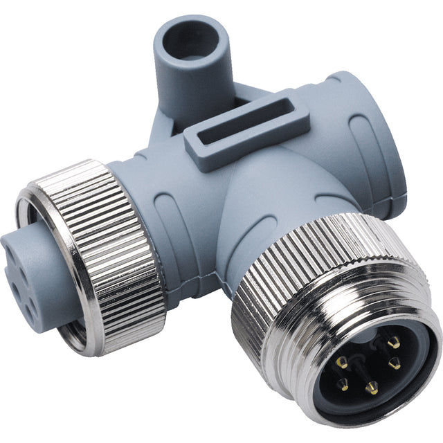 Maretron Mini 90 Deg Male to Female Connector ELBNMNF