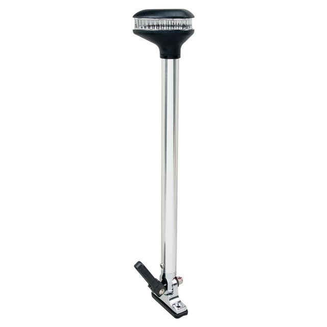 Perko Stealth Series  Fold Down AllRound Light  Vertical Mount 1338 Height  2NM Range 1642DP0CHR