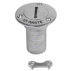 Whitecap Hose Deck Fill  112 Hose Waste 6126C