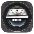 Ritchie V527 Kayak Compass  Bulkhead Mount  White Dial V527