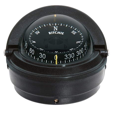 Ritchie S87 Voyager Compass  Surface Mount  Black S87